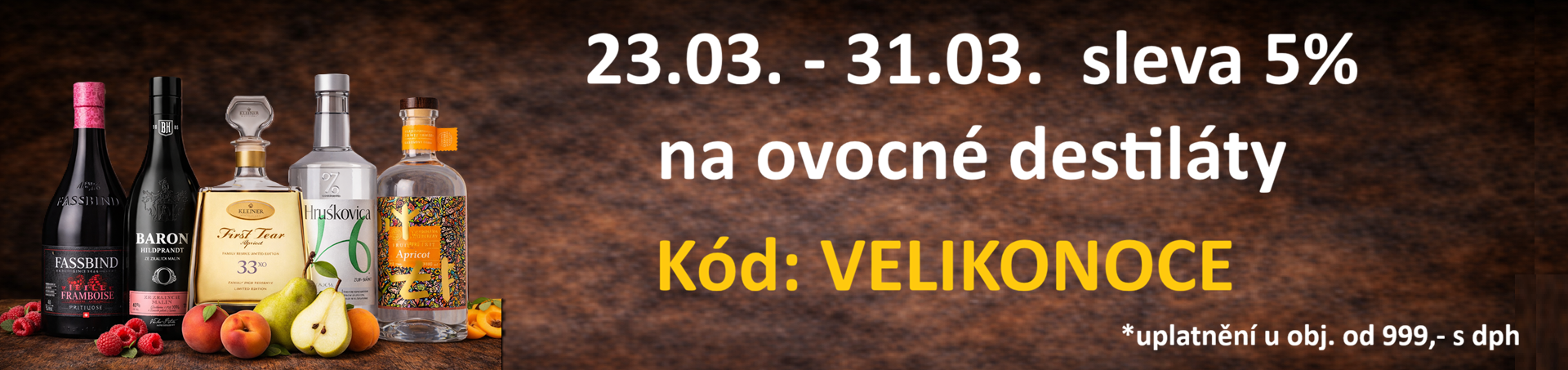 Sleva na ovocné pálenky