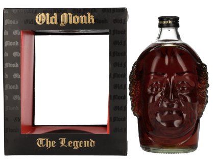 50957 Old Monk The Legend Rum 1L (Dárkové balení)