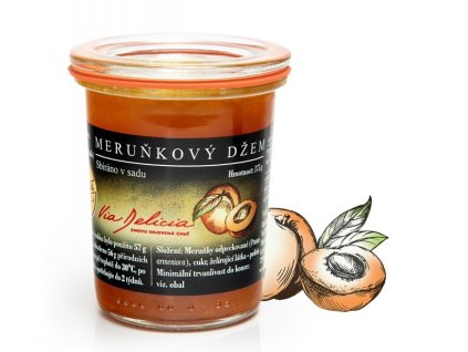 92248 Via Delicia Meruňkový džem 175g