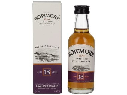 71100 Bowmore Malt Whisky 18yo 0,05L