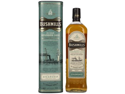 92420 Bushmills CHAR BOURBON CASK The Steamship Collection Whiskey 0,7L