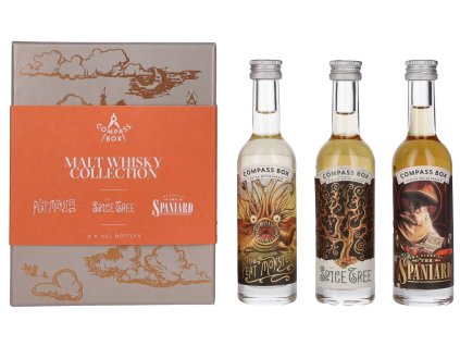 92646 Compass Box Blended Whisky Collection 3x0,05L