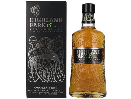 92585 Highland Park VIKING HEART Scotch Whisky 15yo 0,7L