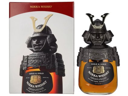 82336 Nikka Gold & Gold Samurai Metall Whisky 0,75L