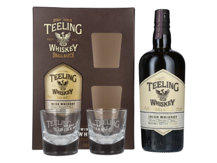 Teeling SMALL BATCH Rum Cask Finish Irish Whiskey 0,7L, 46%, -DB + 2 skl.-