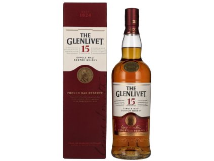 71277 The Glenlivet French Oak Reserve Whisky 15yo 0,7L Dárkové balení