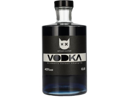 20469 Böser Kater Wildberry Colour Changing Vodka 0,5L, 40%