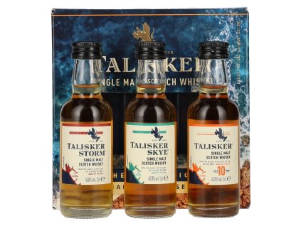 20874 Talisker Miniset 3x0,05L, 45.8% DB