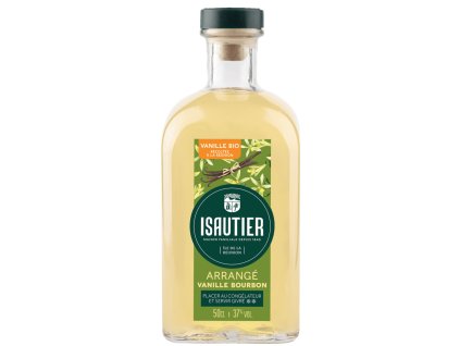 20915 Isautier Arrangé Vanille Bourbon Rum Liqueur 0,5L, 37%