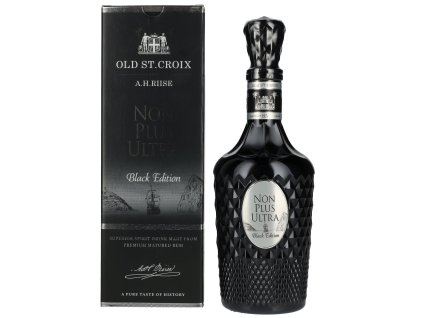 20942 A.H. Riise Old St. Croix Non Plus Ultra Black Edition 0,7L, 42%, DB
