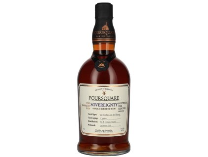 21059 Foursquare SOVEREIGNTY Single Blended Rum 14yo 0,7L, 62%
