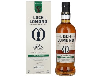 21101 Loch Lomond The Open Special Edition Chianti Wine Casks Single Malt 2025 0,7L, 46%, DB