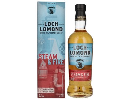 21110 Loch Lomond Steam & Fire Single Malt Whisky 0,7L, 46%, DB