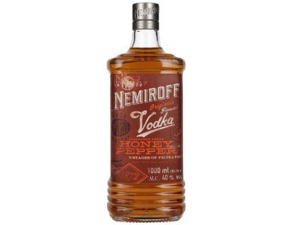 21158 Nemiroff Honey Pepper Vodka 1L, 40%