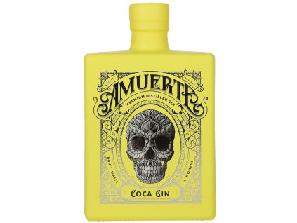 21217 Amuerte COCA LEAF Gin Yellow Edition 0,7L, 43%