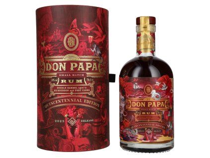 21247 Don Papa Quincentennial Edition Ex Bourbon & Port Casks 7yo 0,7L, 50%, DB