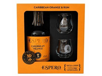 21262 Espero Creole Caribbean Orange 0,7L, 40%, DB + 2 skl.
