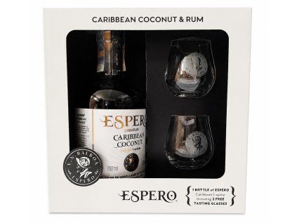 21268 Espero Creole Coconut & Rum 0,7L, 40%, DB + 2 skl.