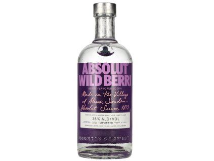 21289 Absolut Wild Berri Vodka 0,7L, 38%