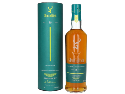 21319 Glenfiddich ASTON MARTIN FORMULA ONE TEAM Single Malt Scotch Whisky 16yo 0,7L, 43%, DB