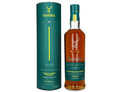21322 Glenfiddich ASTON MARTIN FORMULA ONE TEAM Single Malt Scotch Whisky 19yo 0,7L, 43%, DB