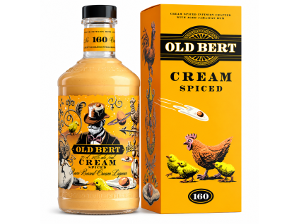 21353 Old Bert Spiced Cream Liqueur 0,7L, 20%, DB