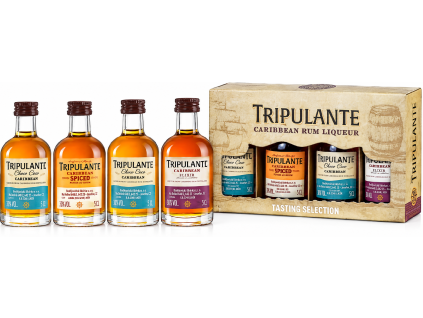 21356 Tripulante Tasting Set 4x0,05L, 34%, DB