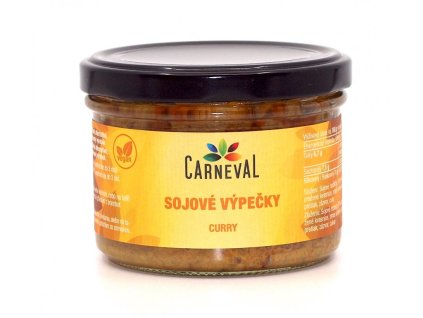 92531 Carneval Sojové Výpečky Curry 200g