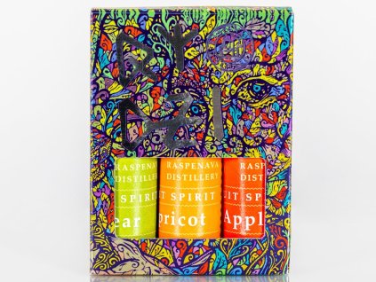 Fruit Spirit sada vzorků - Pear, Apricot, Apple 3x20ml, 48%, -DB-