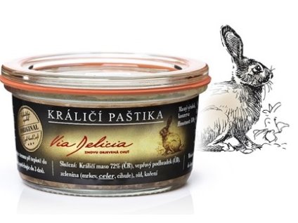 91272 Via Delicia králičí paštika 130g