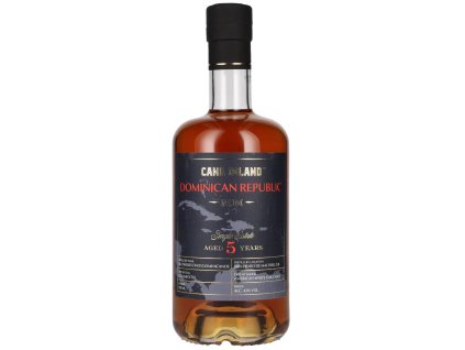 51111 Cane Island Dominican Republic Single Estate Rum 5yo 0,7L
