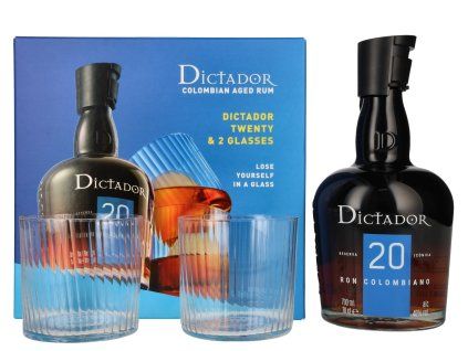 11752 Dictador Distillery Icon Reserve 20yo 0,7L, 40%, DB + 2 skl.