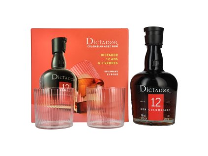 Dictador Ultra Premium Reserve Rum 12yo 0,7L, 40%, -DB + 2 skl.-
