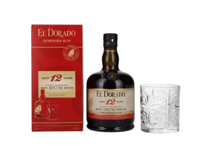 El Dorado Finest Demerara Rum 12yo 0,7L, 40%, -DB + 1 skl.-