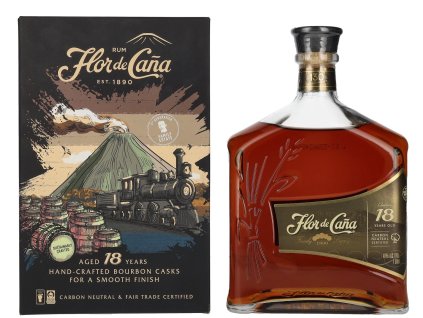 Flor de Cana Centenario 18yo 0,7L, 40%, -DB-