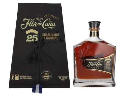 50949 Flor de Cana Centenarion Rum 25 let 0,7L (Dárkové balení)